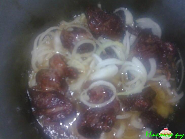 Узбекский плов с говядиной