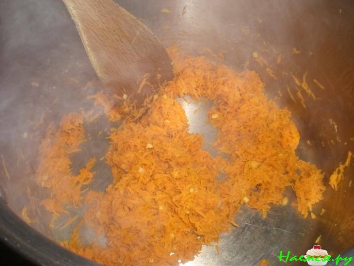 Суп из нута, фасоли и грибов