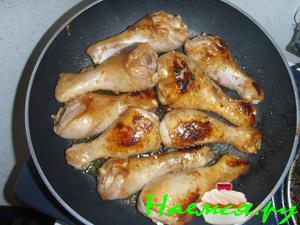 Голень куриная в соевом маринаде с медом Голень куриная в соевом маринаде с медом