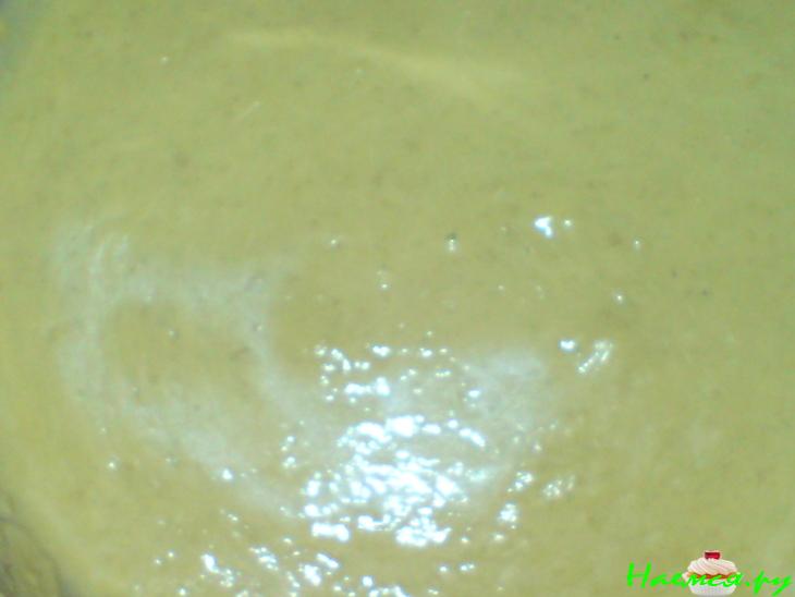 Суп-пюре из зелёного горошка (вариант)