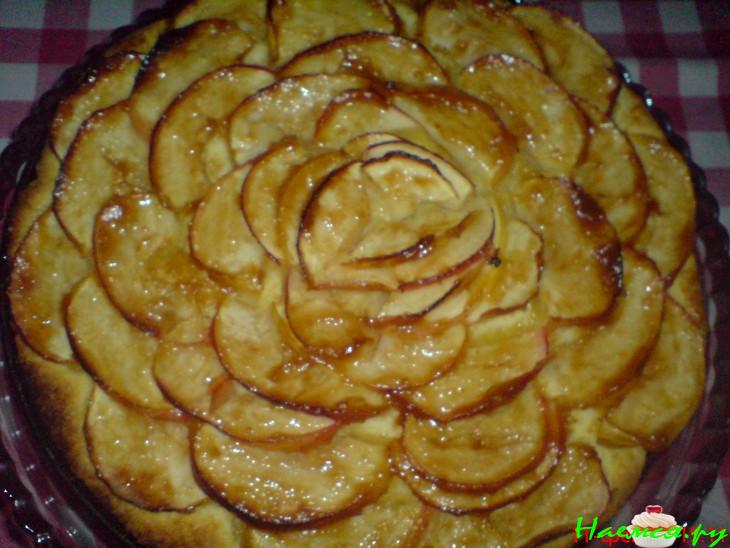 Яблочный пирог с апельсином и мартини