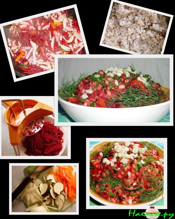 Овощной гарнир-салат "Перловка - forever" и советы