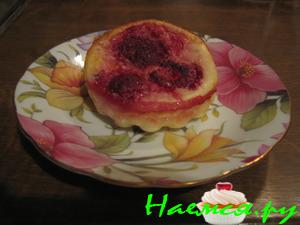 Клафути с клубникой