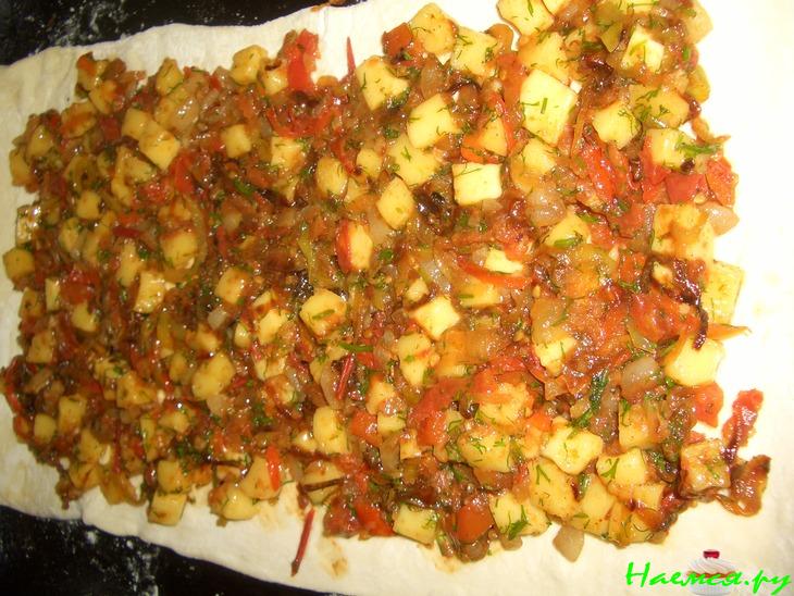 Слоеный пирог для мужчин