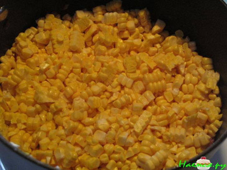 Кукурузный суп-пюре (просто, вкусно, малокалорийно)