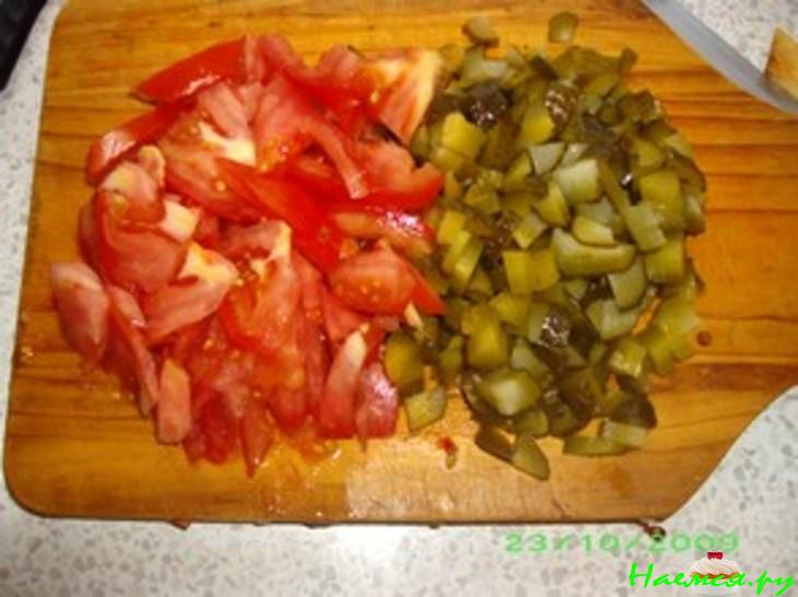 Рассольник с мятой (мой вариант)