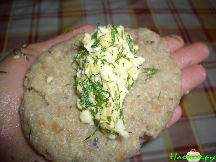 Рыбные зразы с копченым сыром