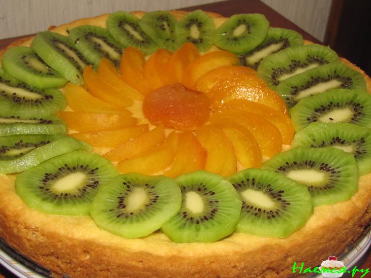 Песочный пирог с фруктами Песочный пирог с фруктами