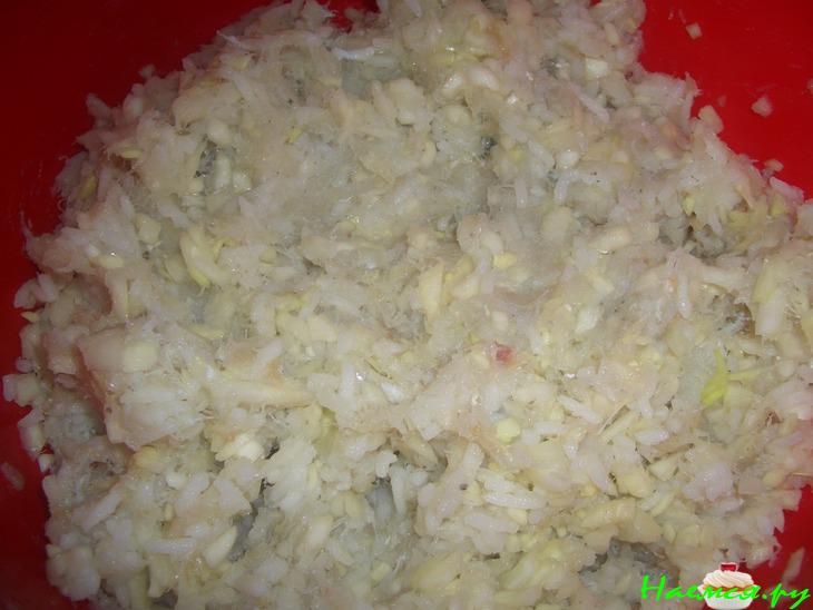 Рыбные ленивые голубцы