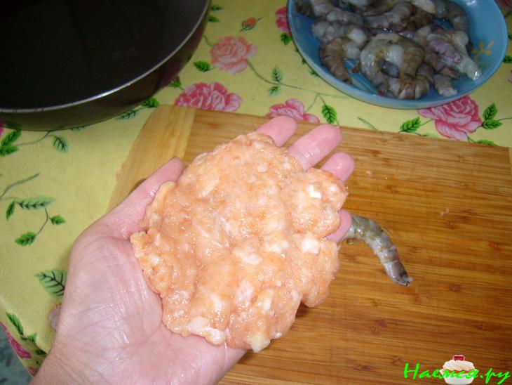 Зразы рыбные из сёмги и пангасиуса