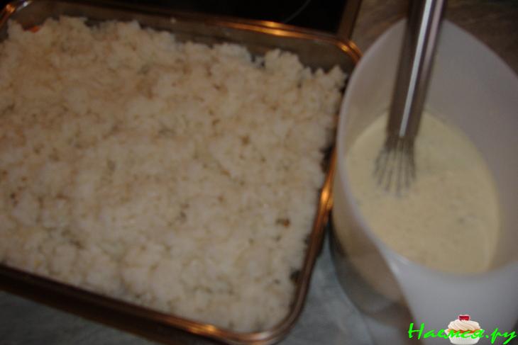 Рисовая запеканка