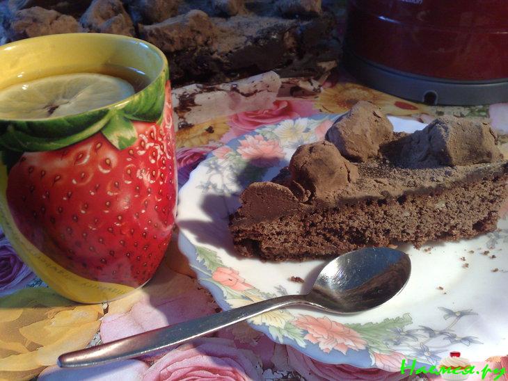 Торт "Трюфельный" с шоколадным кремом