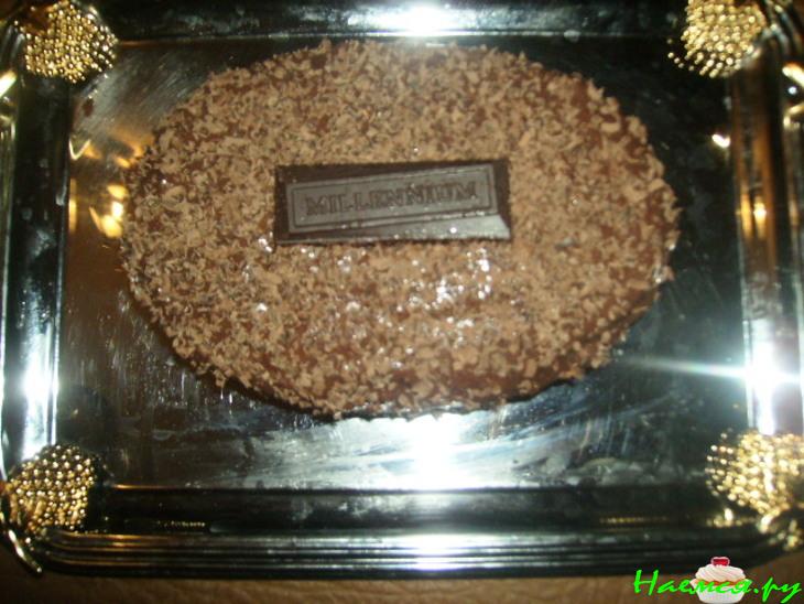 Шоколадно-лимонный торт или сюрприз за 15 минут