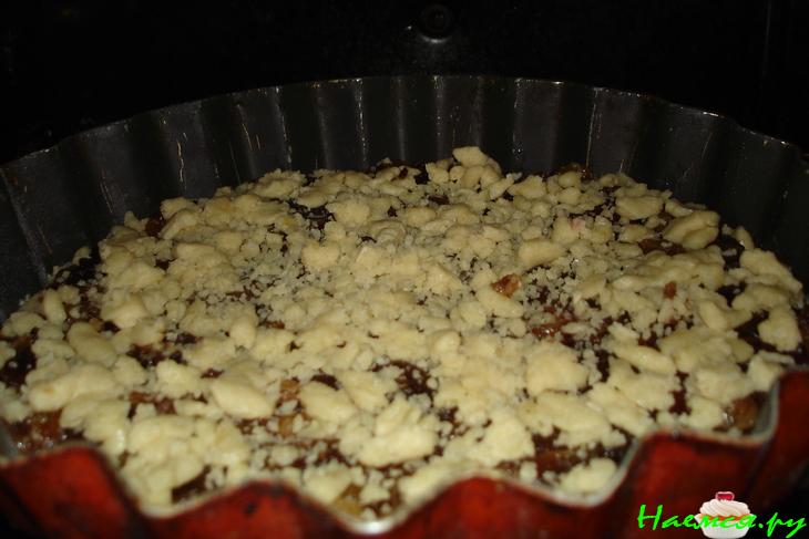 Пирог с финиками 3 в 1 (быстро, вкусно, просто)