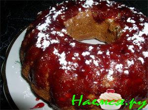 Яблочный кекс