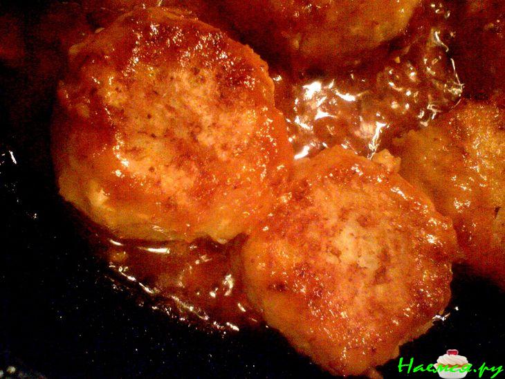 Рыбные шарики с начинкой Рыбные шарики с начинкой