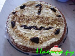 Быстрый бисквитный торт