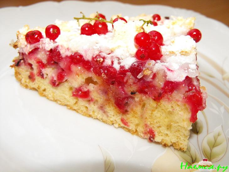 Пирог 'Смородина под снегом'