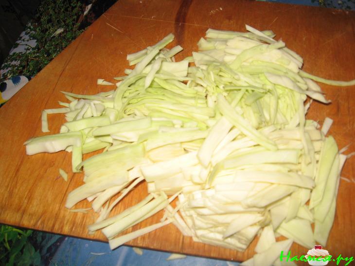 Щи сборные с грибами и гречневой крупой