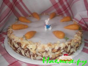 Морковно-ореховый пирог Морковно-ореховый пирог