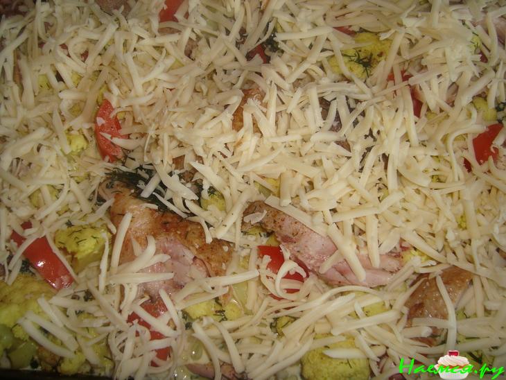 Запеченная цветная капуста