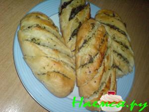 Багеты с Пармезаном и чесноком Багеты с Пармезаном и чесноком