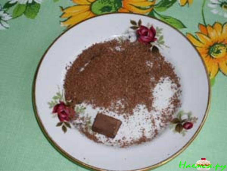 Ягоды с творожным кремом