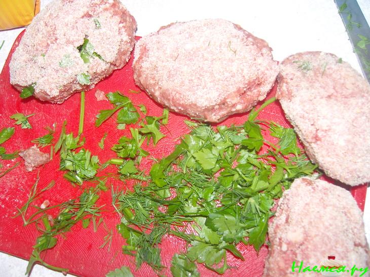 Котлеты с начинкой