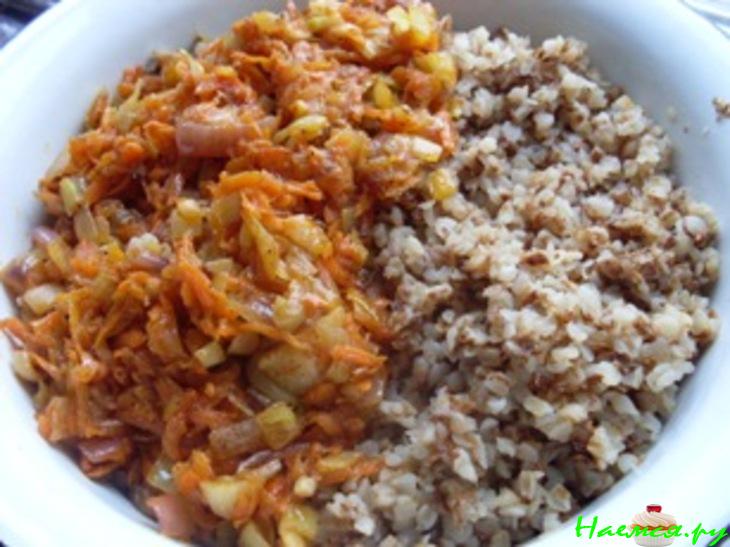 Гречневый рулет с рыбной начинкой Гречневый рулет с рыбной начинкой