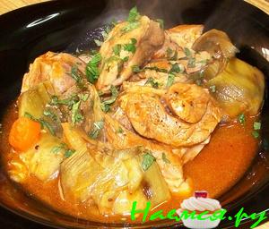 Тушёная баранина в скороварке