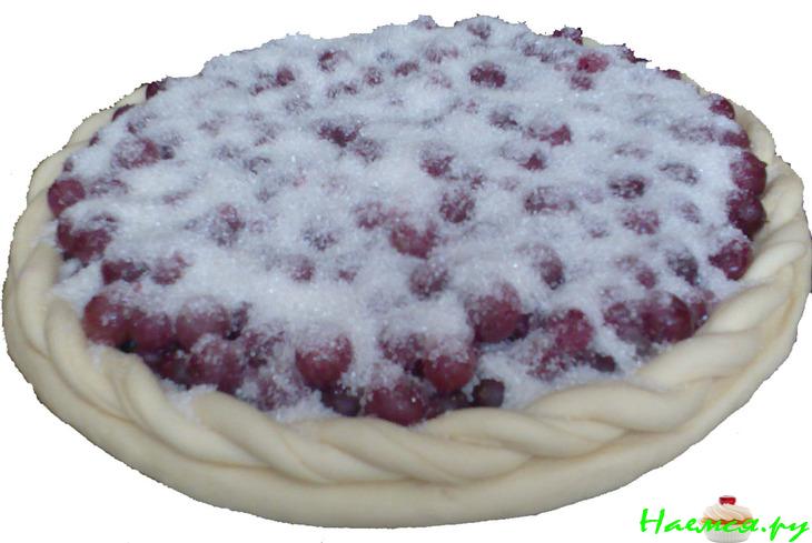 Слоеный пирог с крыжовником "Ягодка-кислинка"