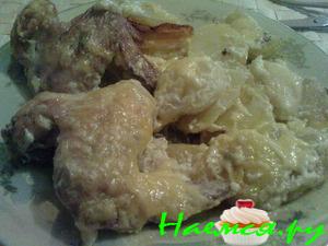 Курица с картошкой Курица с картошкой