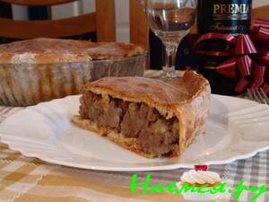 Французский мясной пирог