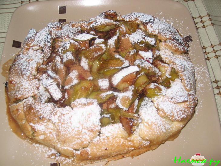 Пирог из ревеня. Рецепт моей Бабушки