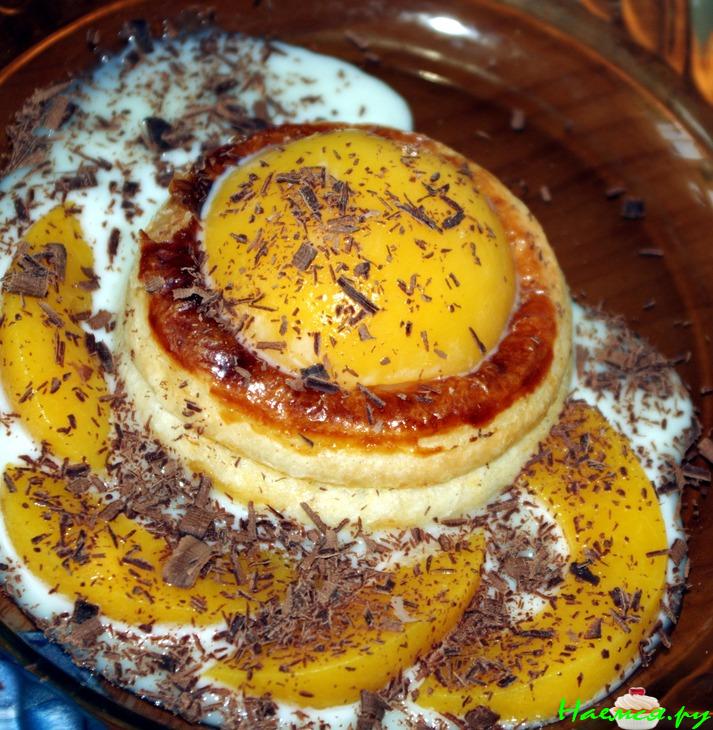 Валованы с персиками