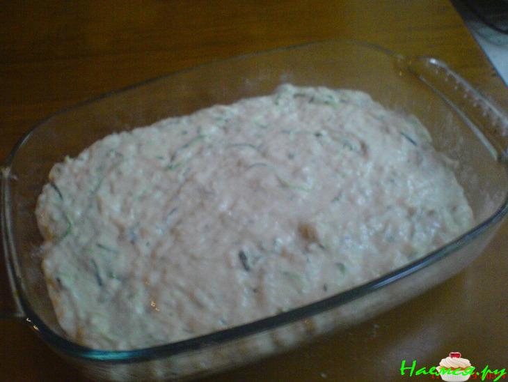 Несладкий кабачковый пирог