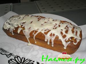 Апельсиновый кекс с изюмом