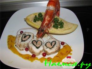 Рулетик из черной трески Рулетик из черной трески