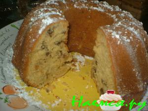 Кекс с грецкими орехами