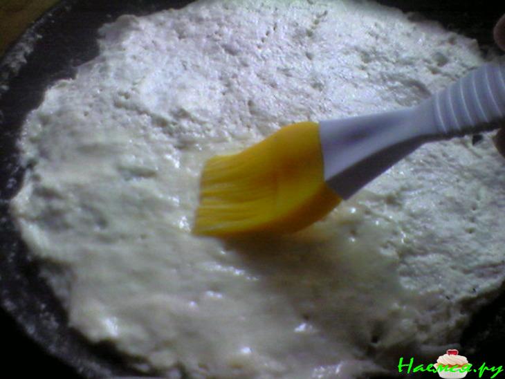 Пирог с зелёным луком и яйцами Пирог с зелёным луком и яйцами