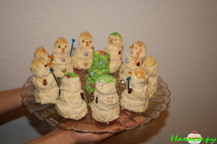 Пирожные "Ежики" (возможно вариант)