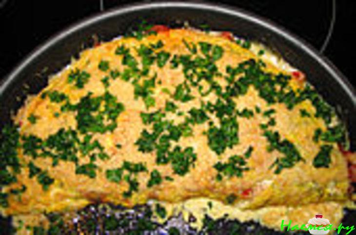 Омлет-калцоне на завтрак