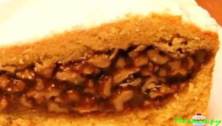 Орехово-медовый пирог