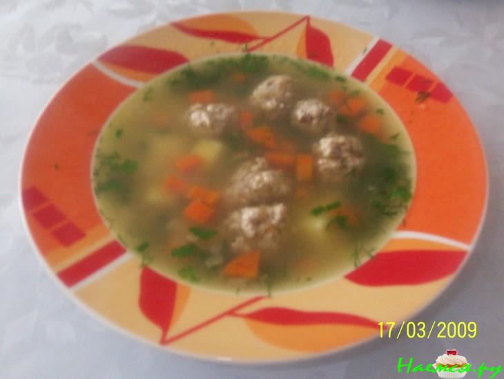 Любимый суп с фрикадельками