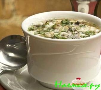 Окрошка постная.