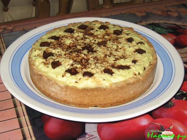 Пирог песочный с сыром