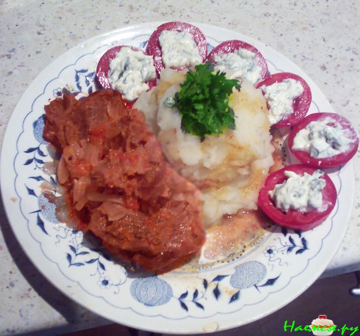 Жаркое из дикой косули (дичь)