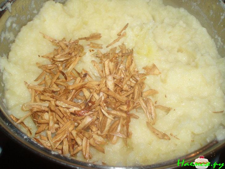 Картофельное пюре с чесноком