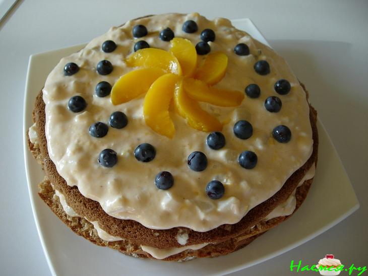 Торт в восточном стиле 'Фруктовая фантазия'