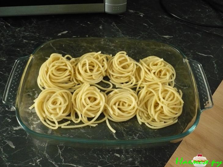 Spaghetti bolognese-Гнездышки